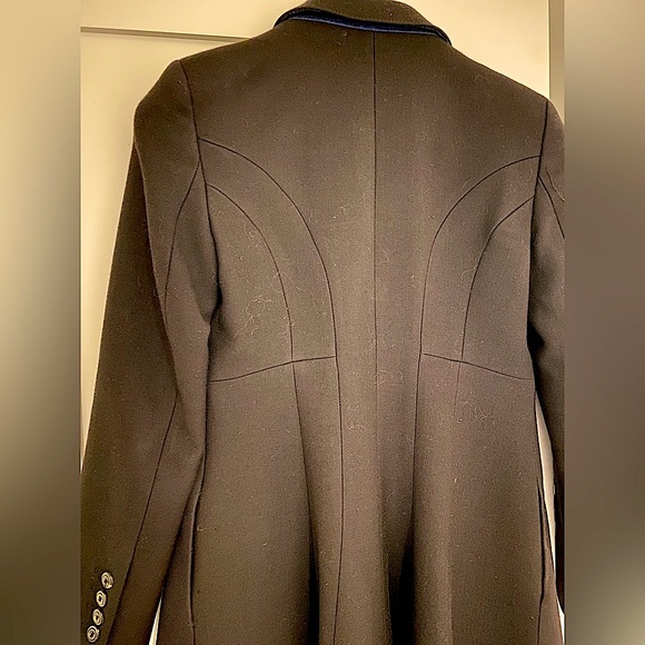 Zara XS black wool coat - Picture 7 of 7